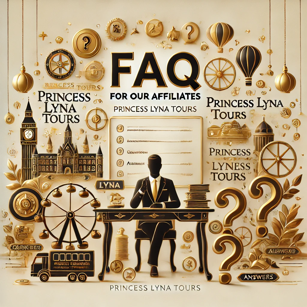 FAQ for affiliates at Princess Lyna Tours